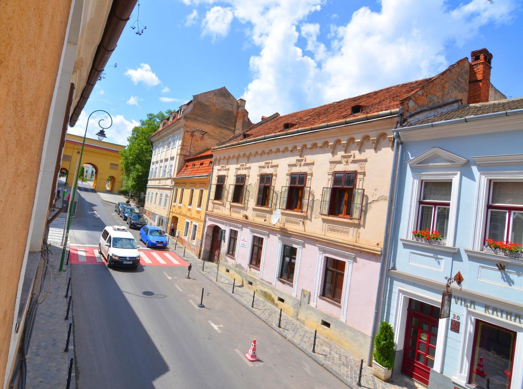 Charming Apartment - Heart Of Brasov Poarta Schei Kültér fotó